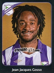Sticker Jean Jacques Gosso - Spor Toto Süper Lig 2011-2012 - Panini