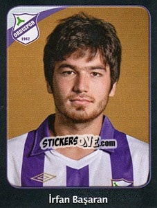 Figurina Irfan Başaran - Spor Toto Süper Lig 2011-2012 n. 324 - Panini