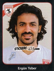 Sticker Ergün Teber - Spor Toto Süper Lig 2011-2012 n. 340 - Panini