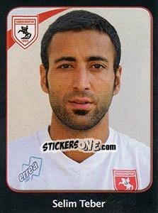 Figurina Selim Teber - Spor Toto Süper Lig 2011-2012 - Panini