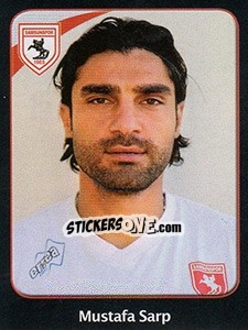 Cromo Mustafa Sarp - Spor Toto Süper Lig 2011-2012 - Panini