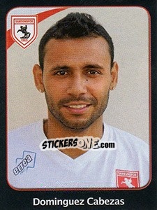Cromo Dominguez Cabezas - Spor Toto Süper Lig 2011-2012 n. 348 - Panini