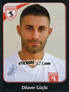 Sticker Dilaver Güçlü - Spor Toto Süper Lig 2011-2012 - Panini