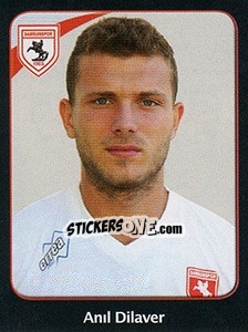 Cromo Anil Dilaver - Spor Toto Süper Lig 2011-2012 n. 350 - Panini