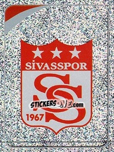 Sticker Emblem - Spor Toto Süper Lig 2011-2012 - Panini