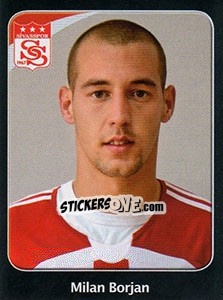 Sticker Milan Borjan - Spor Toto Süper Lig 2011-2012 n. 357 - Panini