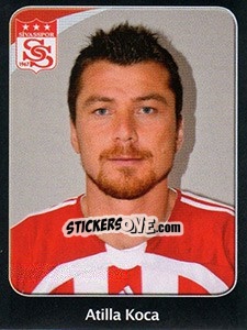 Sticker Atilla Koca - Spor Toto Süper Lig 2011-2012 n. 358 - Panini