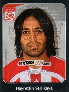 Sticker Hayrettin Yerlikaya - Spor Toto Süper Lig 2011-2012 n. 361 - Panini