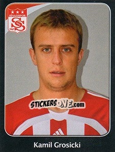 Sticker Kamil Grosicki - Spor Toto Süper Lig 2011-2012 n. 369 - Panini