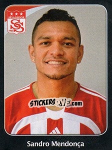 Sticker Sandro Mendonça - Spor Toto Süper Lig 2011-2012 - Panini
