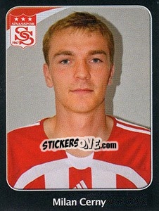 Sticker Milan Cerny - Spor Toto Süper Lig 2011-2012 n. 372 - Panini