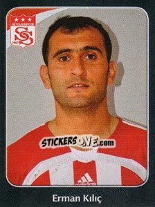 Sticker Erman Kiliç - Spor Toto Süper Lig 2011-2012 n. 373 - Panini