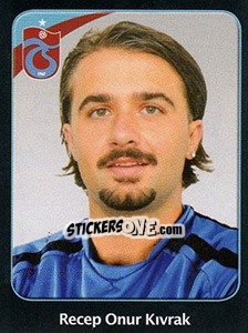 Figurina Recep Onur Kivrak - Spor Toto Süper Lig 2011-2012 - Panini