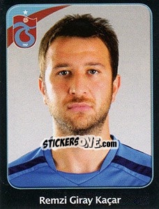 Sticker Remzi Giray Kaçar - Spor Toto Süper Lig 2011-2012 n. 381 - Panini