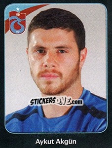 Sticker Aykut Akgün - Spor Toto Süper Lig 2011-2012 n. 387 - Panini