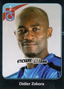 Sticker Didier Zokora - Spor Toto Süper Lig 2011-2012 n. 392 - Panini