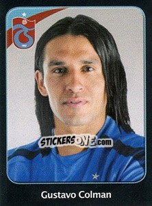 Sticker Gustavo Colman - Spor Toto Süper Lig 2011-2012 - Panini
