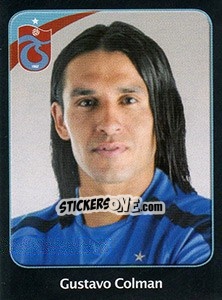 Sticker Gustavo Colman - Spor Toto Süper Lig 2011-2012 n. 393 - Panini