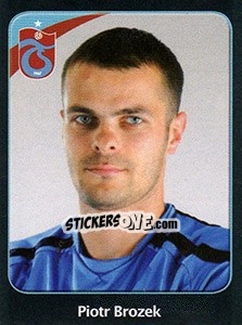 Sticker Piotr Brozek - Spor Toto Süper Lig 2011-2012 n. 395 - Panini