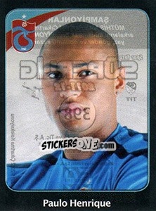 Sticker Paulo Henrique - Spor Toto Süper Lig 2011-2012 n. 398 - Panini