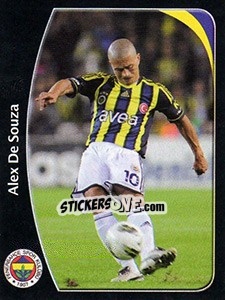 Figurina Alex De Souza - Spor Toto Süper Lig 2011-2012 - Panini