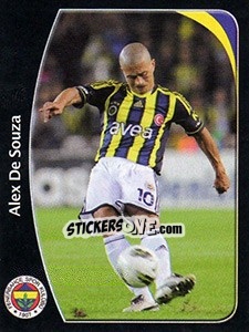 Sticker Alex De Souza - Spor Toto Süper Lig 2011-2012 n. 399 - Panini