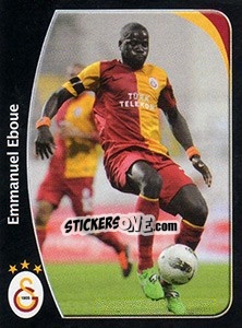 Figurina Emmanuel Eboue - Spor Toto Süper Lig 2011-2012 - Panini