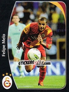Sticker Felipe Melo - Spor Toto Süper Lig 2011-2012 n. 402 - Panini