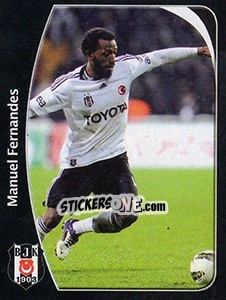 Sticker Manuel Fernandes - Spor Toto Süper Lig 2011-2012 - Panini