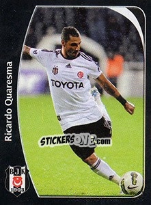 Sticker Ricardo Quaresma - Spor Toto Süper Lig 2011-2012 n. 407 - Panini