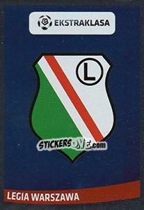 Sticker Legia Warszawa - Ekstraklasa 2015-2016 - Panini