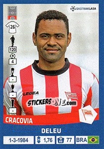 Sticker Deleu - Ekstraklasa 2015-2016 n. 23 - Panini
