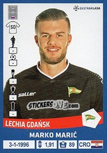 Sticker Marko Maric - Ekstraklasa 2015-2016 - Panini