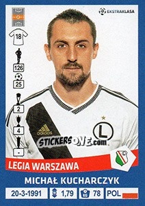 Figurina Michal Kucharczyk - Ekstraklasa 2015-2016 - Panini