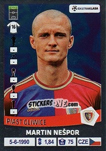 Cromo Martin Nespor - Ekstraklasa 2015-2016 n. 208 - Panini