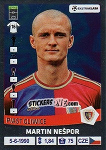 Cromo Martin Nespor - Ekstraklasa 2015-2016 - Panini