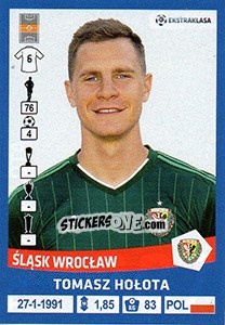 Figurina Tomasz Holota - Ekstraklasa 2015-2016 - Panini