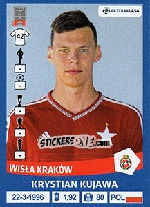 Cromo Krystian Kujawa - Ekstraklasa 2015-2016 - Panini