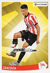 Cromo Bartosz Kapustka (Cracovia) - Ekstraklasa 2015-2016 - Panini