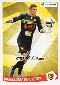 Sticker Bartlomiej Dragowski (Jagiellonia Bialystok) - Ekstraklasa 2015-2016 n. 359 - Panini