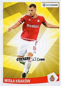 Sticker Alan Uryga (Wisla Krakow) - Ekstraklasa 2015-2016 n. 370 - Panini