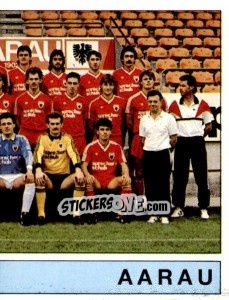 Sticker Team - Football Switzerland 1987-1988 n. 2 - Panini