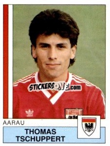 Sticker Thomas Tschuppert - Football Switzerland 1987-1988 - Panini