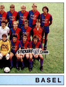 Cromo Team - Football Switzerland 1987-1988 - Panini