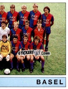 Sticker Team - Football Switzerland 1987-1988 n. 21 - Panini