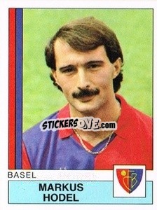 Sticker Markus Hodel - Football Switzerland 1987-1988 - Panini