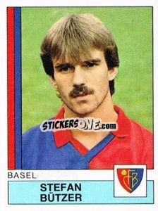 Figurina Stefan Butzer - Football Switzerland 1987-1988 - Panini