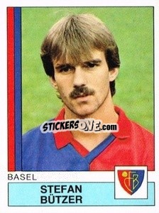 Sticker Stefan Butzer - Football Switzerland 1987-1988 n. 32 - Panini