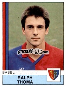 Cromo Ralph Thoma - Football Switzerland 1987-1988 - Panini
