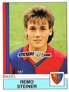 Sticker Remo Steiner - Football Switzerland 1987-1988 - Panini